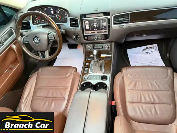 فولكس فاجن توارغ 2014 للبيع | مواصفات خليجية | طلاء أصلي...