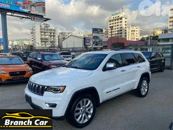 جيب جراند شيروكي 2019 ليمتد بلس | أبيض | رفاهية استثنائية ومواصفات كاملة (21 ألف ميل فقط!)