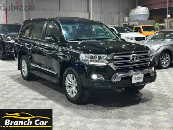 فرصة ذهبية: تويوتا لاندكروزر GXR V6 2021 أسود | مالك...
