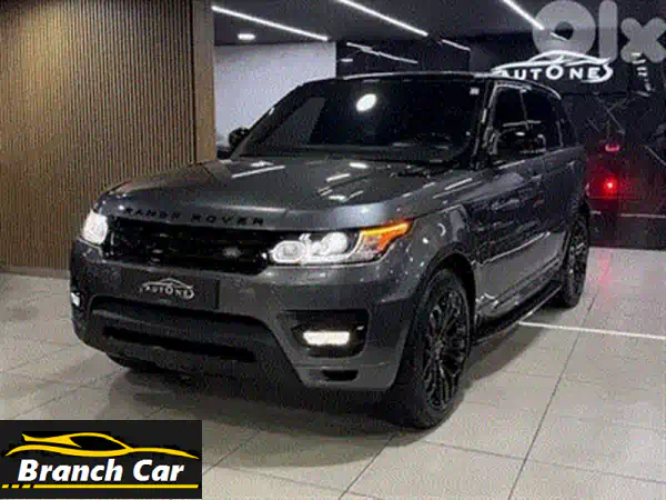 لاند روفر رينج روفر سبورت 2014 | مظهر SVR 2022 حصري! أبيض ونظيف جداً