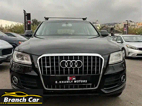 أودي Q5 2014 كواترو رمادية فاخرة | مصدر شركة، مالك واحد، 120 ألف كم، كسليك
