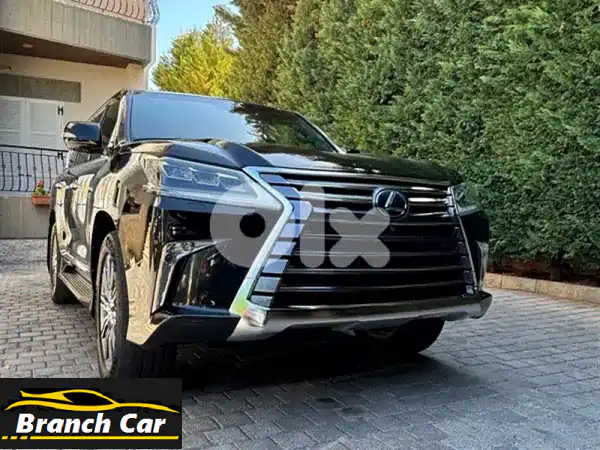 للبيع: لكزس LX 570 موديل 2017 سوداء فل كامل - قوة V8 وفخامة...