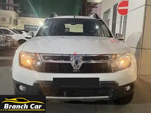 فرصة ذهبية! رينو داستر 2015 بيضاء: 75 ألف كم فقط | بحالة الوكالة وبدون حوادث!