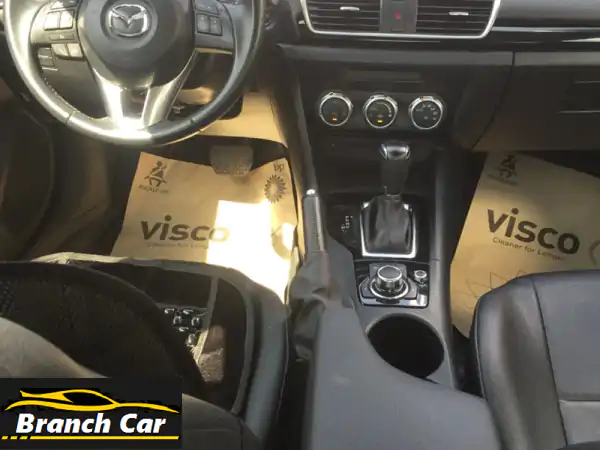 مازدا 3 موديل 2016 خليجي، مالك أول، سعة المحرك 1600 سي سي، عداد 165,000 كم، فول أوبشن، شاشة، كاميرا