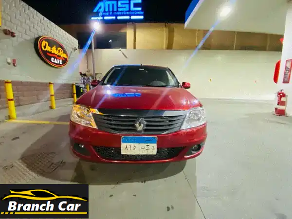 فرصة لا تعوض: رينو لوجان 2014 أوتوماتيك حمراء - رخصة...