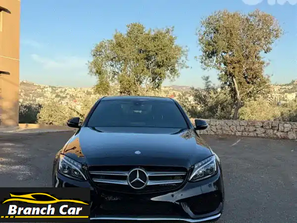 مرسيدس C300 4MATIC AMG 2017 | فخامة الأداء بسقف بانورامي - 72...
