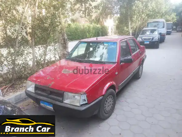 فرصة ذهبية: فيات ريجيتا 1989 أحمر - فابريكة دواخل...