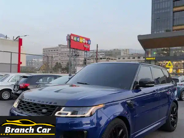 رنج روفر SVR 2019 كاربون إيديشن: أزرق استوريل -...