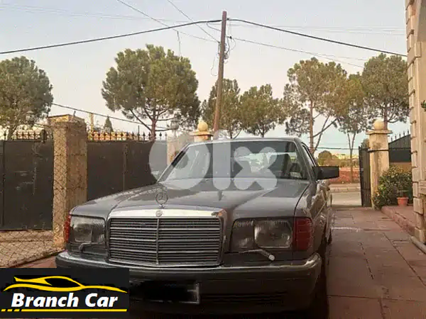 مرسيدس بنز 560SEL موديل 1989 فضية | أيقونة...