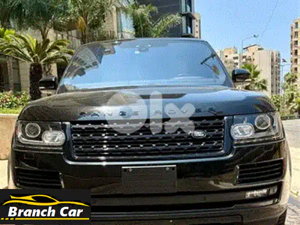 رانج روفر فوج 2013 سوبرتشارجد V8 للبيع: فخامة سوداء وأداء لا يضاهى!