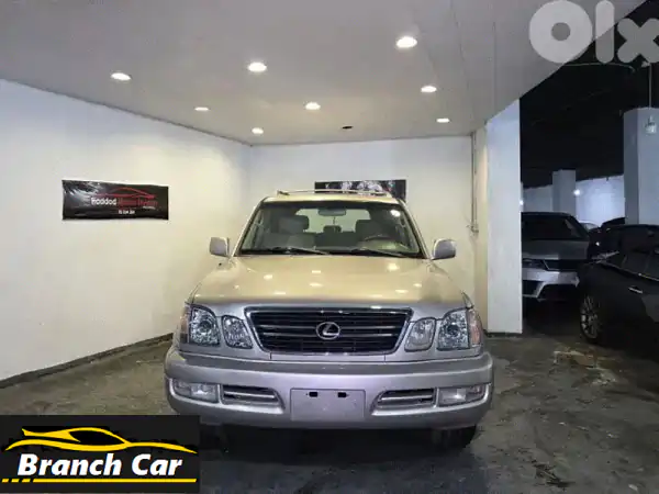 فرصة ذهبية: لكزس LX 470 V8 موديل 2001 للبيع | بحالة المصنع...