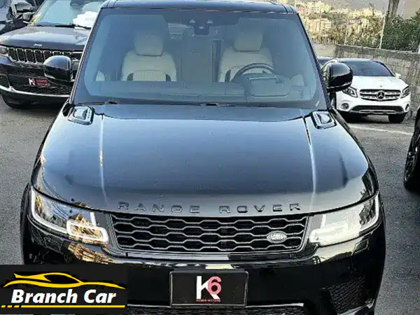 رينج روفر سبورت 2019 V8 سوبرتشارج HSE Dynamic | كارفاكس نظيف...