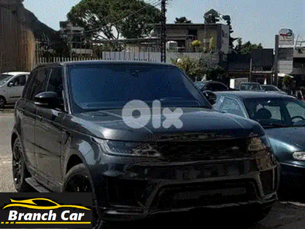 رينج روفر سبورت 2019 V8 سوبرتشارج HSE Dynamic | كارفاكس نظيف | 50,009 ميل | أسود ملكي