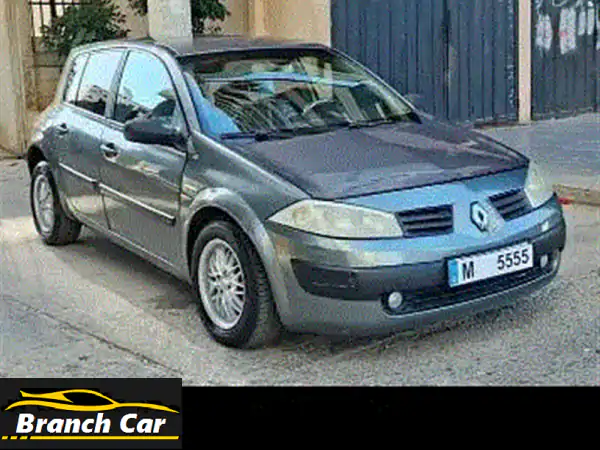 فرصة ذهبية: رينو ميجان 2004 خضراء - جاهزة للانطلاق!...