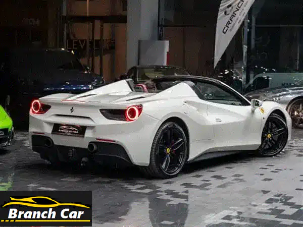 فيراري 488 سبايدر 2016: البيضاء النادرة تحت الضمان |...