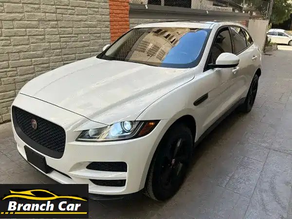 جاكوار F-PACE 2018 بيضاء فاخرة | نظافة فائقة، وارد...