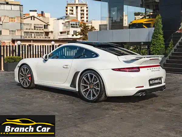 امتلك أسطورة: بورش 911 كاريرا 4S 2013 أبيض - بضمان...