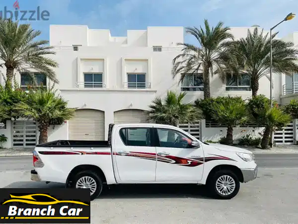 فرصة ذهبية: تويوتا هايلوكس 2016 أبيض دبل كابين للبيع...