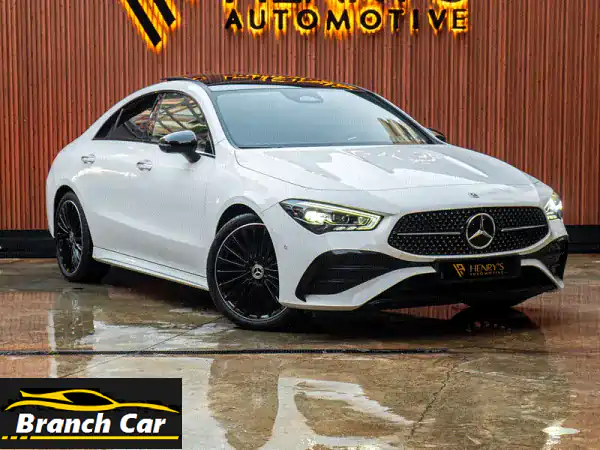 Mercedes CLA 200 AMG 2025 Heavy loaded