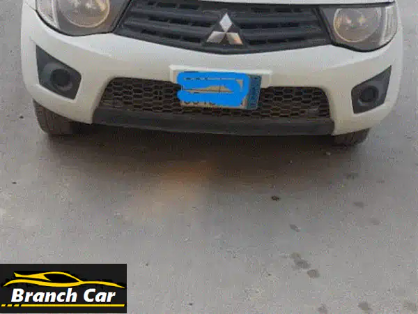 فرصة استثنائية: ميتسوبيشي بيك اب غمارتين أبيض (بنزين) - محرك وجير بحالة ممتازة! جاهزة للانطلاق