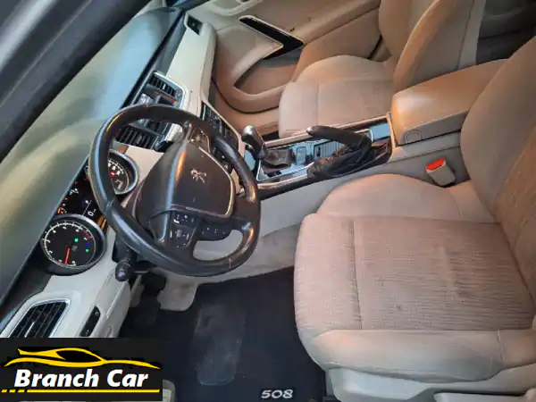 بيجو 508 موديل 2015،1600 سي سي تربو للبيع. السيارة جير أوتوماتيك، الماكينة والشاصي بحالة ممتازة، ...