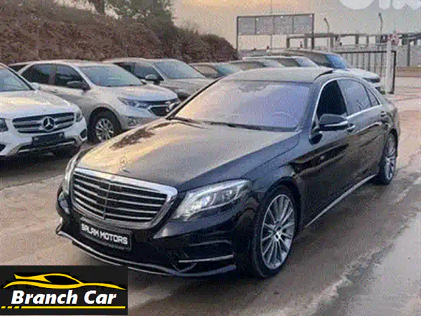 فرصة استثنائية: مرسيدس S500 L 2014 بلمسة مايباخ | فخامة ألمانية، 0 حوادث