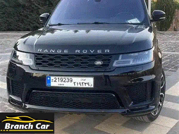 رينج روفر سبورت 2020 V8 سوبرتشارج P525 HSE | أسود سانتوريني | فخامة وقوة لا مثيل لها