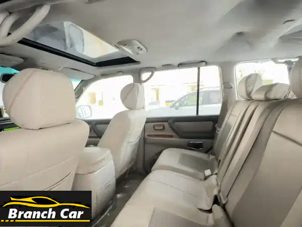 تويوتا لاندكروزر 2006 GX أبيض | حالة ممتازة | 4500CC | لا تفوتها!