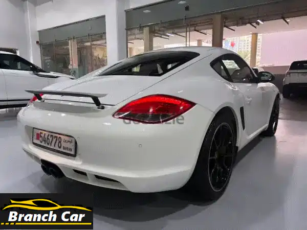 للبيع: بورش كايمان إس 2011 PDK أبيض (وكيل البحرين) - 315 حصان | مواصفات كاملة وحالة ممتازة!