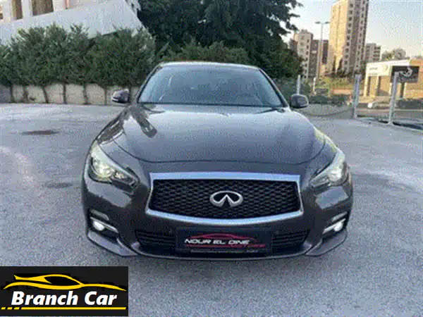فرصة لا تُفوّت: انفينيتي Q50 2015 رمادي – فخامة وأداء بمواصفات كاملة (مالك واحد Rymco)