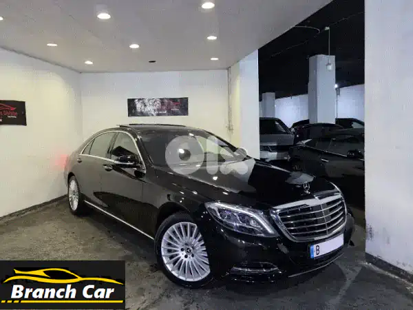 مرسيدس S400 L بريميوم 2015 - بحالة الوكالة | مصدر شركة TGF...