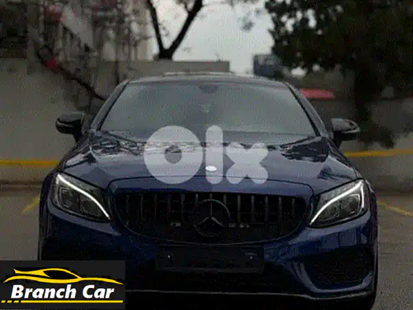 مرسيدس C43 AMG 2018 أزرق كحلي - قوة وفخامة تنتظرك...