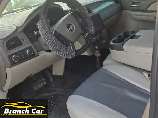 شفروليه تاهو 2008، مواصفات خليجية، 8 سلندر، 7 مقاعد جلد وفرش بحالة الوكالة، شاشة لمس، ماشية 200 ألف