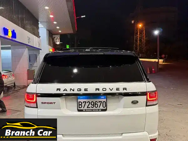 للبيع: رينج روفر سبورت HSE Dynamic 2015 أبيض - ممشى قليل...