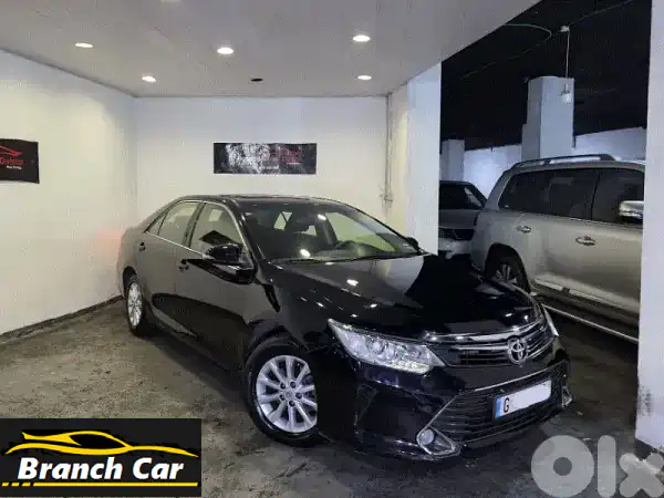 2016 Toyota Camry Blacku002 FBlack Company Source BUMC 1 Owner Like New!