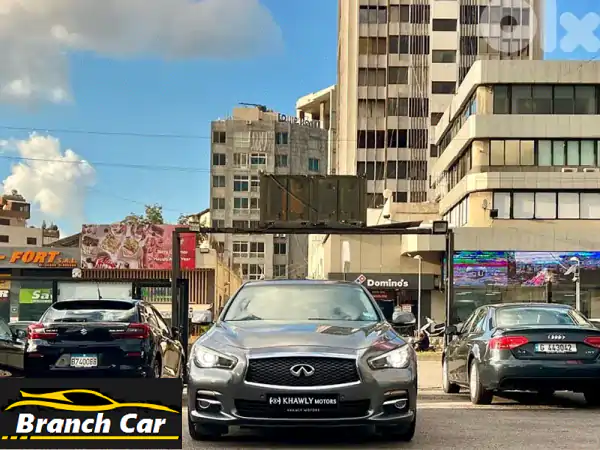 فرصة لا تُفوّت: انفينيتي Q50 2015 رمادي – فخامة...