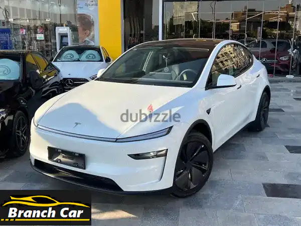 Tesla Model Y+ 2025 جديدة بيضاء: AWD Long Range | مدى 719 كم | 400 حصان...