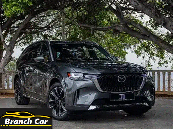 مازدا CX-90 AWD 2024 تيربو S رمادية: فخامة، قوة وضمان ساري...