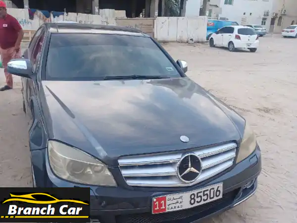 امتلك الفخامة: مرسيدس C280 موديل 2008 رمادي - جاهزة للقيادة!