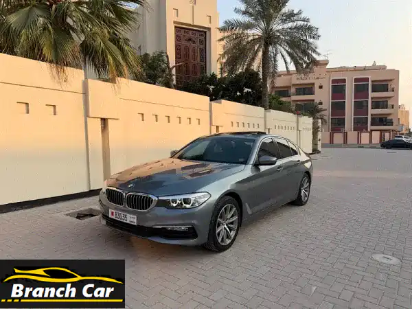 بي إم دبليو 520 موديل 2018 للبيع: أزرق، مالك واحد،...