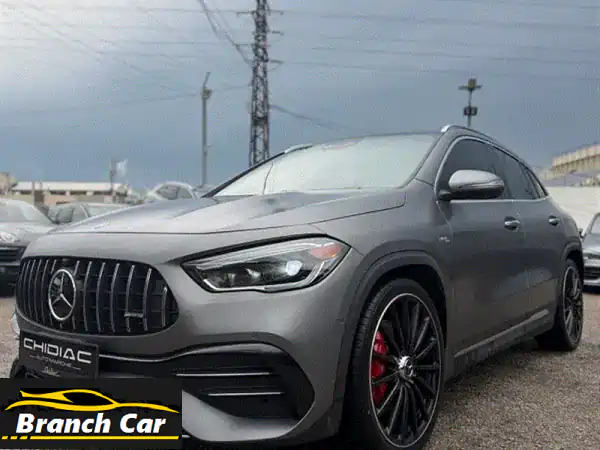 مرسيدس GLA 35 AMG 2021 | لون رمادي مطفي (Gray Matt) | فل كامل...