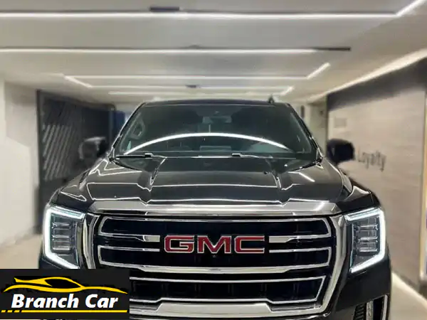 GMC Yukon SLT 2021 سوداء فاخرة: نظافة استثنائية 77 ألف ميل فقط...