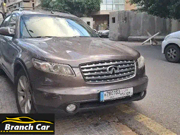 لا تفوت فرصة امتلاك انفينيتي FX35 موديل 2004 | دفع رباعي ولون فريد (بصلي)!