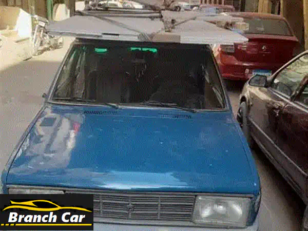 فيات 131 موديل 1981 أزرق كحلي - سيارة كلاسيكية...