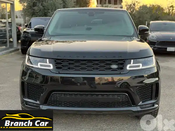 لاند روفر رانج روفر سبورت V8 دايناميك 2019 | أسود فخم...