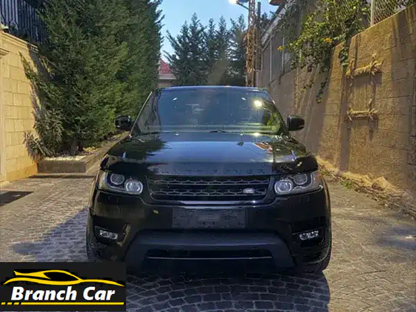 لاند روفر رينج روفر سبورت 2014 V6 سوبرتشارج | أسود 7 مقاعد...
