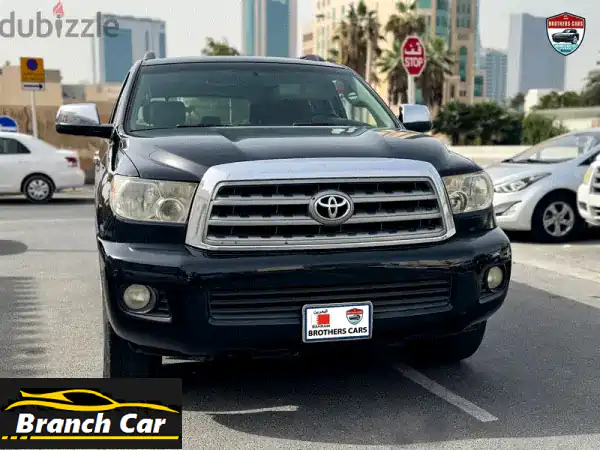 فرصة ذهبية: تويوتا سيكويا 2009 V8 (5.7L) أسود | قوة،...