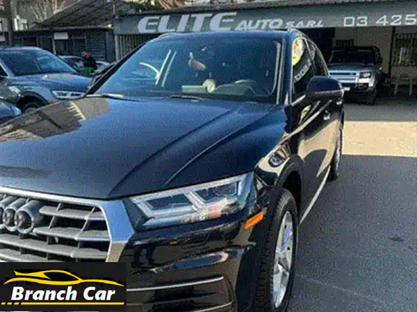 أودي Q5 2018 رمادي فاخرة | فل أوبشن (بانوراما، رادار) | كارفاكس نظيف | بحالة الوكالة!