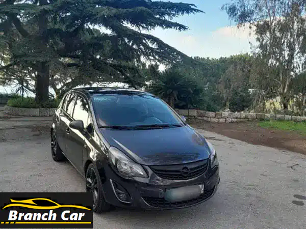 أوبل كورسا 2014 فل أوبشن كأنها جديدة | كاميرا وحساسات...