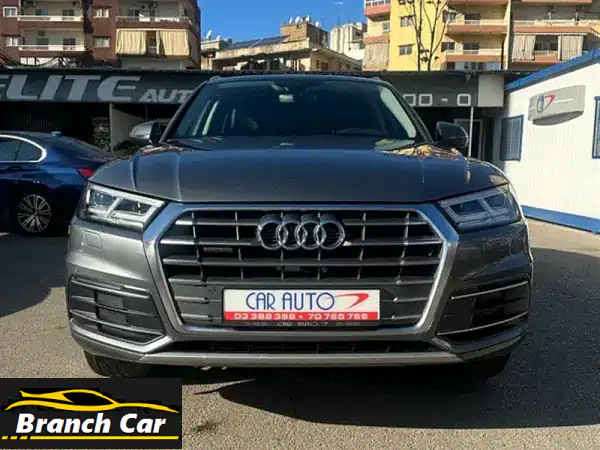أودي Q5 2018 رمادي فاخرة | فل أوبشن (بانوراما، رادار)...